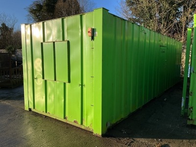 APPROX. 30ft x 10ft ANTI VANDAL OPEN PLAN CANTEEN / OFFICE (K5446)&nbsp;