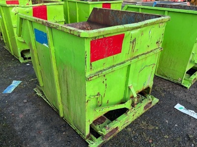 LARGE FORKLIFT TIPPING SKIP (K7693)