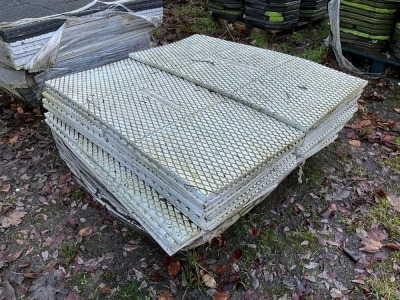 APPROX. 30No. 1200mm x 600mm PLASTIC GROUND PROTECTION MATS