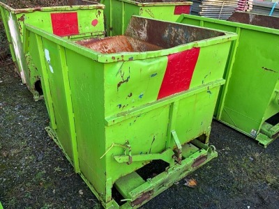 LARGE FORKLIFT TIPPING SKIP (K0168)