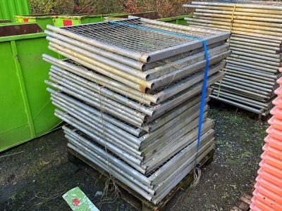 APPROX. 25No. 950mm GALVANISED BARRIERS