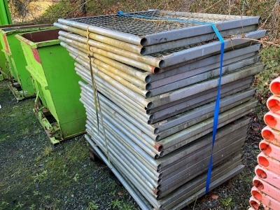 APPROX. 25No. 950mm GALVANISED BARRIERS