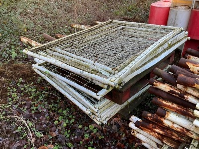 APPROX. 14No. 1500mm METAL BARRIERS