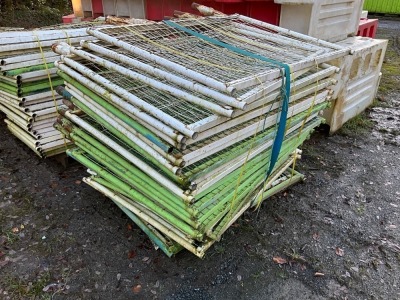 APPROX. 25No. 1500mm METAL BARRIERS