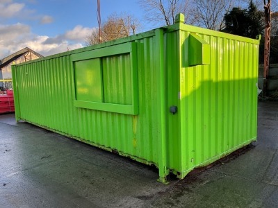APPROX. 30ft x 10ft ANTI VANDAL 2 OFFICE SITE HUT (K5144)&nbsp;