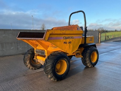 BARFORD 9 TON STRAIGHT SKIP DUMPER