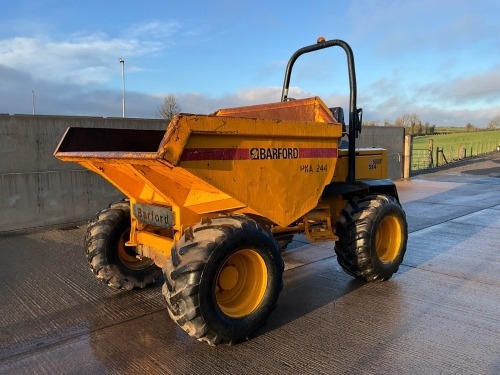 BARFORD 9 TON STRAIGHT SKIP DUMPER