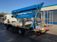 NISSAN CABSTAR NT400 EURO 5 3500KGS CTE 21.JH 18.7m BOOMLIFT - 13