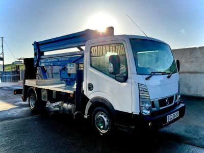 NISSAN CABSTAR NT400 EURO 5 3500KGS CTE 21.JH 18.7m BOOMLIFT