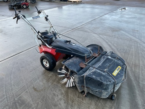 TIELBURGER TK48 PROFESSIONAL PETROL WALK BEHIND SWEEPER