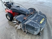 TIELBURGER TK48 PROFESSIONAL PETROL WALK BEHIND SWEEPER - 2