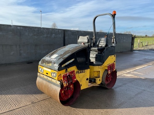 BOMAG BW120AD-5 DIESEL DOUBLE DRUM RIDE ON ROLLER