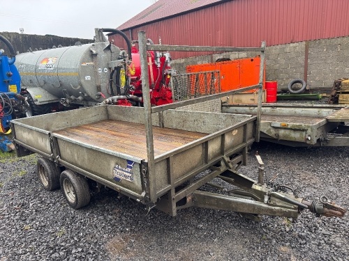 IFOR WILLIAMS 12ft x 6.6ft DROPSIDE GALVANISED TRAILER