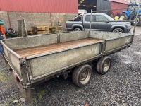 IFOR WILLIAMS 12ft x 6.6ft DROPSIDE GALVANISED TRAILER - 6