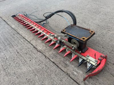 APPROX. 1600mm HYDRAULIC HEDGE TRIMMER TO SUIT 3 TON MACHINE