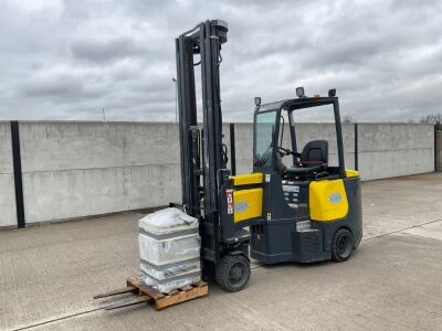 AISLE MASTER 20SE 2 TON NARROW ACCESS ARTICULATED ELECTRIC FORKLIFT