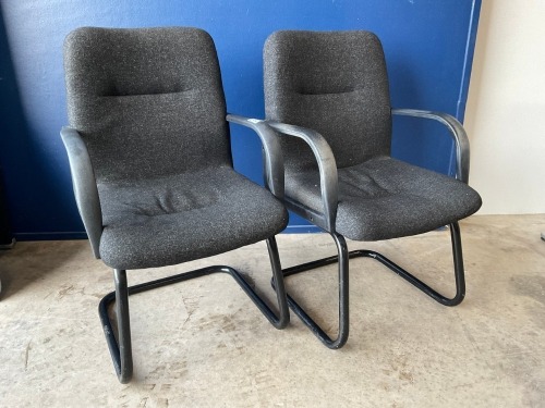2No. MEETING CHAIRS
