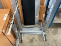 UNASSEMBLED TWO PERSON BENCH DESK INC. 2No. DESKS & 2No. 3 DRAWER PEDESTALS - 6