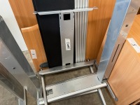 UNASSEMBLED TWO PERSON BENCH DESK INC. 2No. DESKS & 2No. 3 DRAWER PEDESTALS - 8