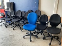 APPROX. 13No. ASSORTED OPERATOR CHAIRS