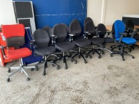 APPROX. 13No. ASSORTED OPERATOR CHAIRS - 2