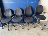 APPROX. 13No. ASSORTED OPERATOR CHAIRS - 3