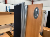 UNASSEMBLED TWO PERSON BENCH DESK INC. 2No. DESKS & 2No. 3 DRAWER PEDESTALS - 7