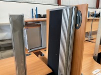 UNASSEMBLED TWO PERSON BENCH DESK INC. 2No. DESKS & 2No. 3 DRAWER PEDESTALS - 7