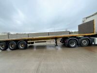 GENERAL TRAILERS APPROX. 45ft TRI AXLE&nbsp; FLAT TRAILER ON AIR - 2