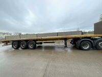 GENERAL TRAILERS APPROX. 45ft TRI AXLE&nbsp; FLAT TRAILER ON AIR - 3