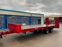 HERBST 24FT TANDEM AXLE TRACTOR DRAWN LOW LOADER - 3
