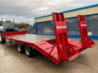 HERBST 24FT TANDEM AXLE TRACTOR DRAWN LOW LOADER - 10