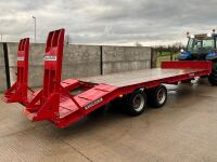 HERBST 24FT TANDEM AXLE TRACTOR DRAWN LOW LOADER - 14