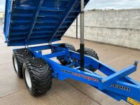 EUROSPEC ENGINEERING 13FT X 7FT 6" TANDEM AXLE HYDRAULIC DROPSIDE TIPPING TRAILER - 2