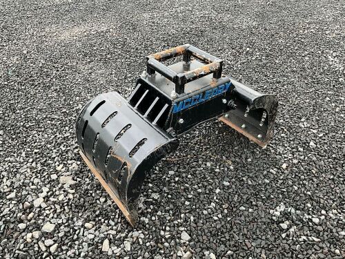 UNUSED MC CLEARY HYDRAULIC GRAB TO SUIT 5-8 TON EXCAVATOR