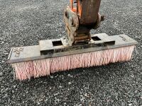 APPROX. 1500mm ROAD BRUSH TO SUIT 5-8 TON EXCAVATOR - 2