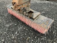 APPROX. 1500mm ROAD BRUSH TO SUIT 5-8 TON EXCAVATOR - 7