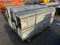 PALLET TO INC. 6No. APPROX. 1.4m STEEL CATNIC HEADS - 4