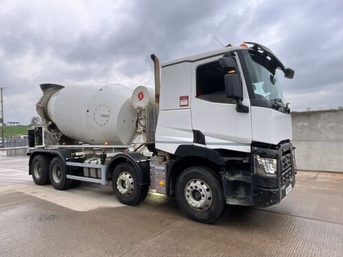 RENAULT 460 COMFORT 8x4 AUTOMATIC CONCRETE TRUCK