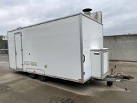 APPROX. 16ft x 7.6ft TWIN AXLE CATERING TRAILER&nbsp; - 24