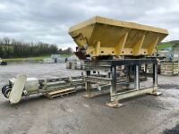 3 PHASE DRY CONCRETE BATCHING PLANT & APPROX. 30ft CONVEYOR BELT