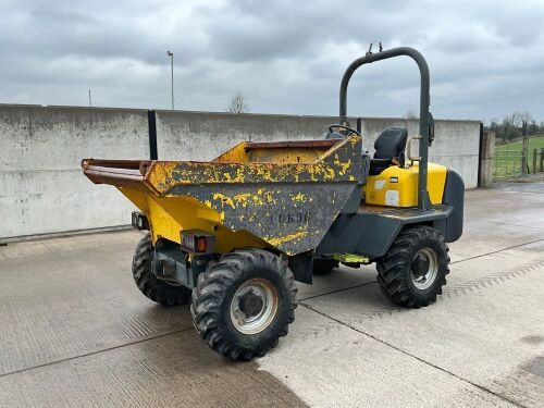 WACKER NEUSON 3001 3 TON STRAIGHT SKIP DUMPER