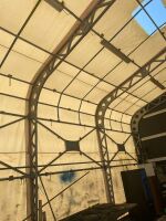 APPROX. 35ft LONG x 33ft WIDE x 25ft HIGH GALVANISED TEMPORARY BUILDING - 11