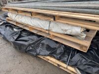 APPROX. 35ft LONG x 33ft WIDE x 25ft HIGH GALVANISED TEMPORARY BUILDING - 25