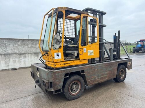 BAUMANN DX50 5 TON SIDE LOADING FORKLIFT&nbsp;