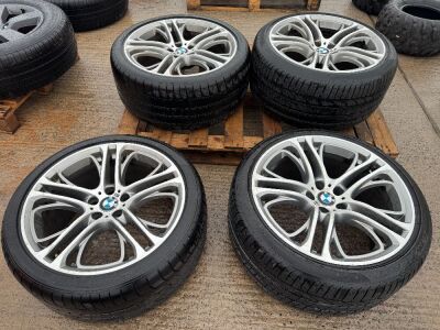 4No. ALLOY RIMS & TYRES TO SUIT BMW X5 285/35R21