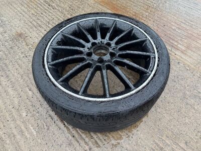 ALLOY RIM & TYRE TO SUIT MERCEDES 225/40R18
