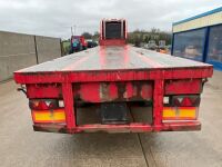 DENNISON 45FT 39 TON TRI AXLE FLAT TRAILER ON AIR - 11