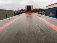 DENNISON 45FT 39 TON TRI AXLE FLAT TRAILER ON AIR - 12