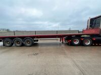 DENNISON 45FT 39 TON TRI AXLE FLAT TRAILER ON AIR - 17